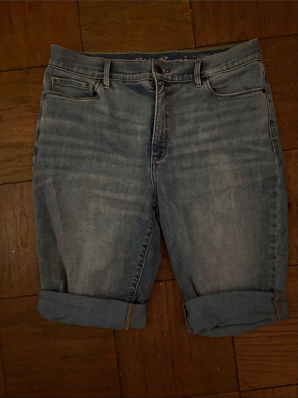 Light Blue Eddie Bauer Denim Shorts
